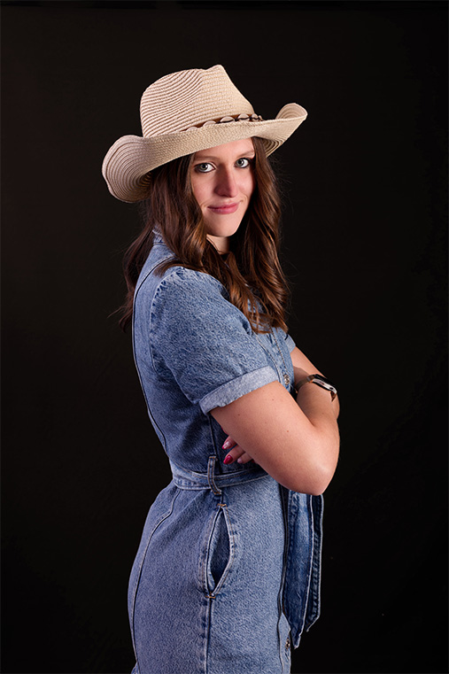 Séance portrait en studio